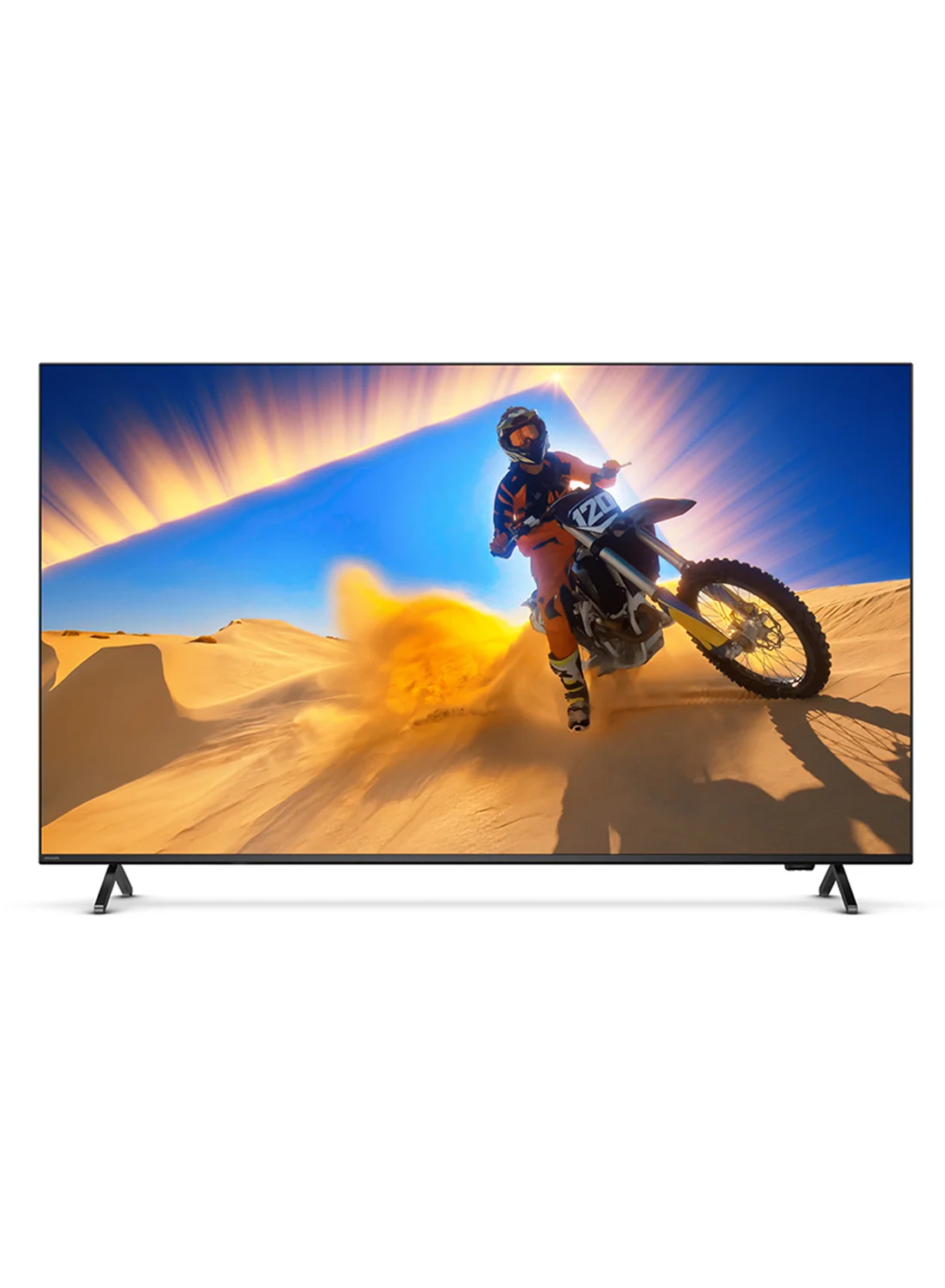 Professional 65-inch 4K QD MiniLED Smart TV with Ambilight Technology (Black, 165 cm) gqlf4