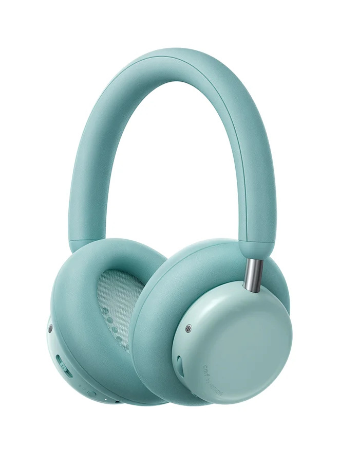 Premium Wireless On-Ear Headphones with Active Noise Cancellation and Type-C Charging (Black, One Size) 2yr3l