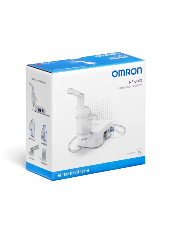 Premium Portable Compressor Nebulizer System for Respiratory Care (Compact Design, 1 Unit) fd1vx