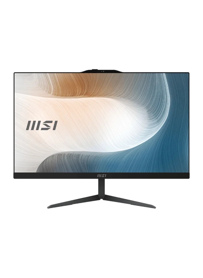 Premium All-in-One Desktop Computer 23.8-inch FHD IPS Display 8GB RAM 512GB SSD WiFi 6E Built-in Webcam (Black) b7xrk
