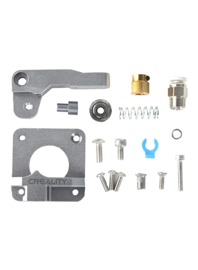 Premium 3D Printer MK8 Extruder Block Right Hand Kit (Silver, 1 Piece) pikrj