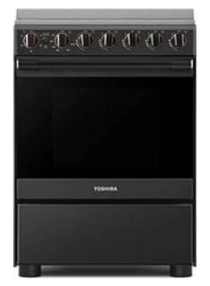Premium 4-Burner Gas Cooking Range with Oven and Grill (60 x 60 cm, Grey) reus6