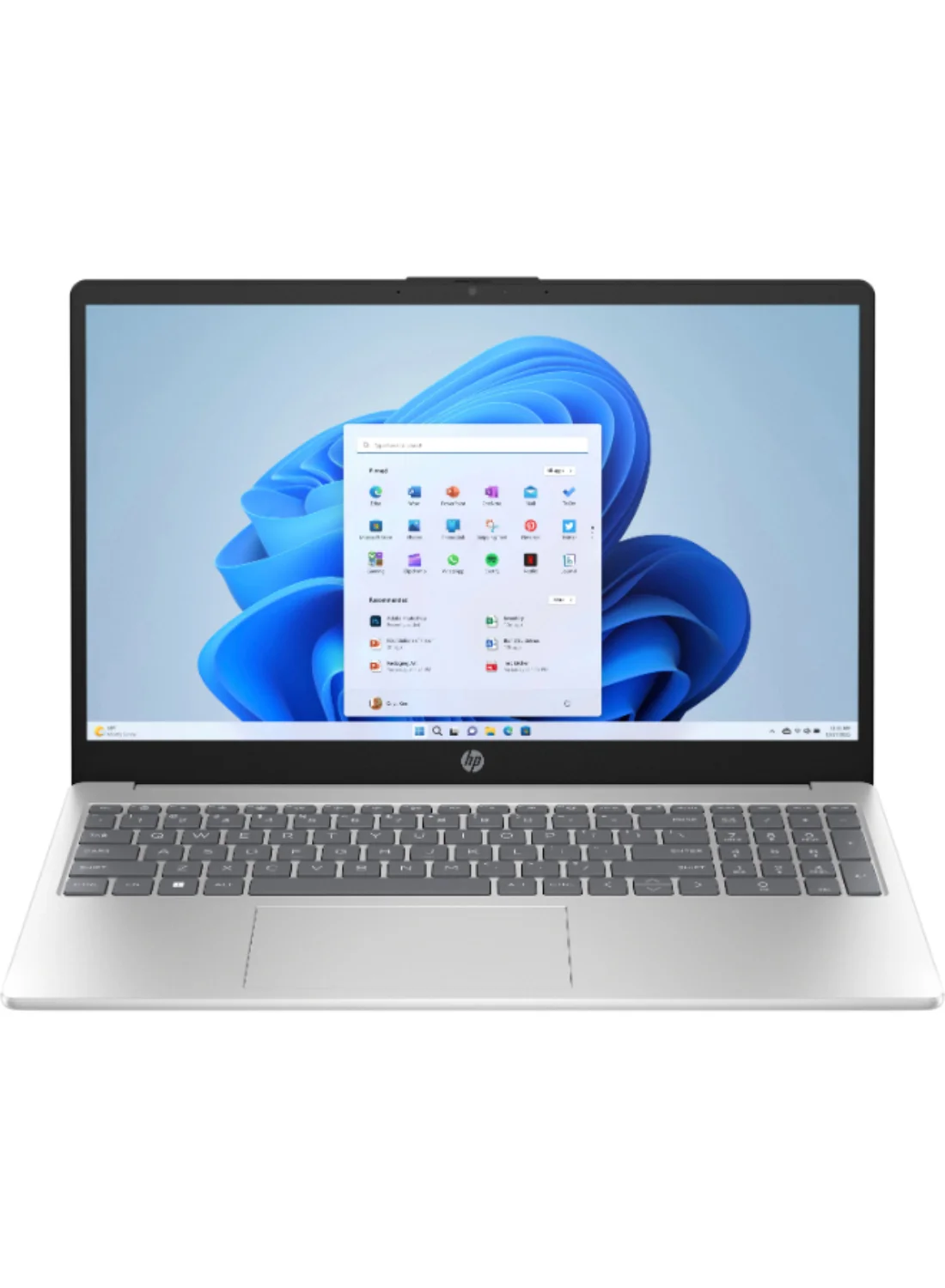Premium 15.6-Inch Laptop, AMD Ryzen 7, 16GB RAM, 512GB SSD, Windows 11 Home, English/Arabic Keyboard (Natural Silver) 4glpy