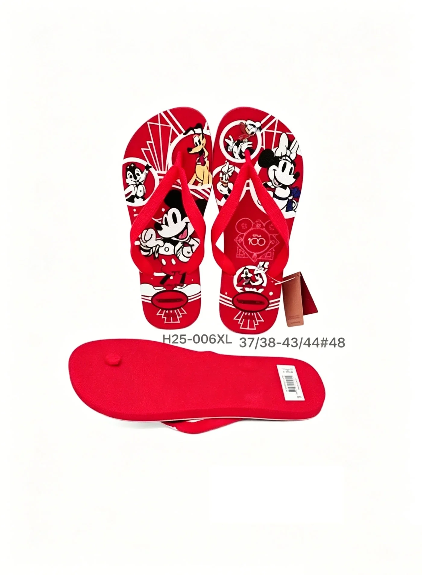 Premium Cartoon Character Flip Flops Lightweight Summer Sandals for Kids (Pink, 20 cm) xc26s