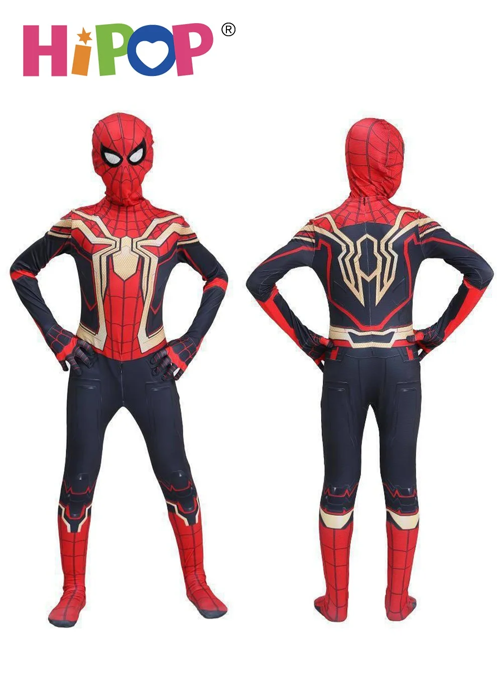 HIPOP Kids Role Play Costume Onesie Premium Soft Fabric Comfortable Character Jumpsuit for Parties (120 cm) z8a3h