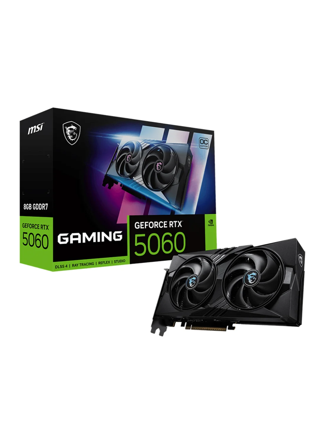 Premium Gaming Graphics Card 8GB GDDR7 Triple-Fan Cooling System (8GB) ioj31