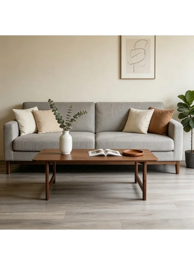 Ebb & Flow Folding Multifunctional Table Premium MDF Wood Space-Saving Design for Living Room (100cm x 50cm x 40cm) 802lp