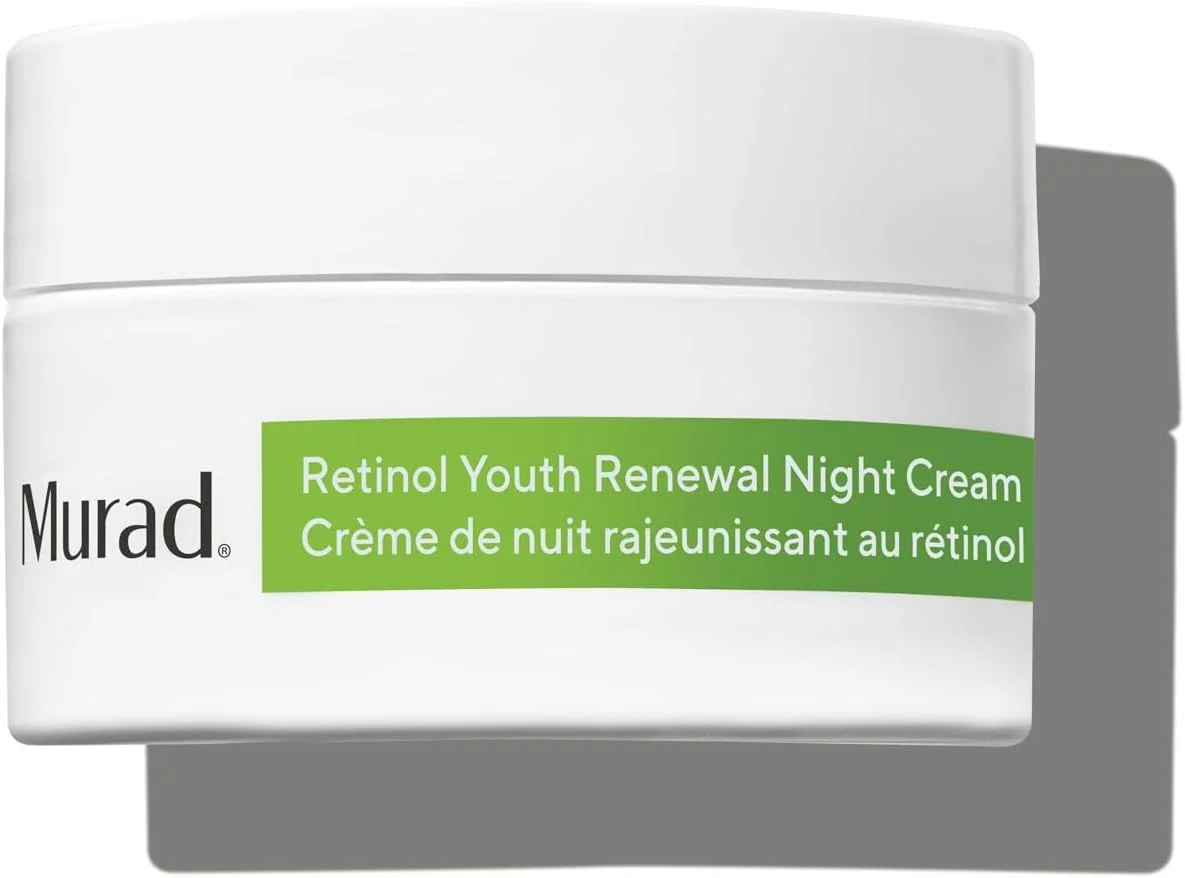 Murad Retinol Youth Renewal Night Cream Premium Moisturizer for Mature Skin (15 mL) y1r64