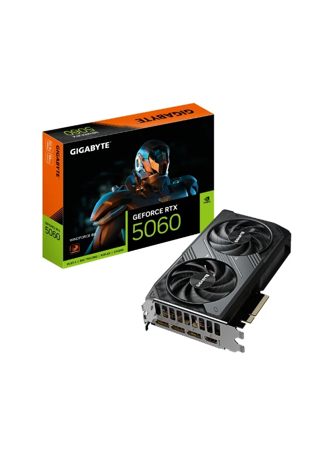 Premium Dual-Fan Graphics Card 8GB GDDR7 High-Performance GPU for Gaming and Content Creation (8GB) 5qqyv
