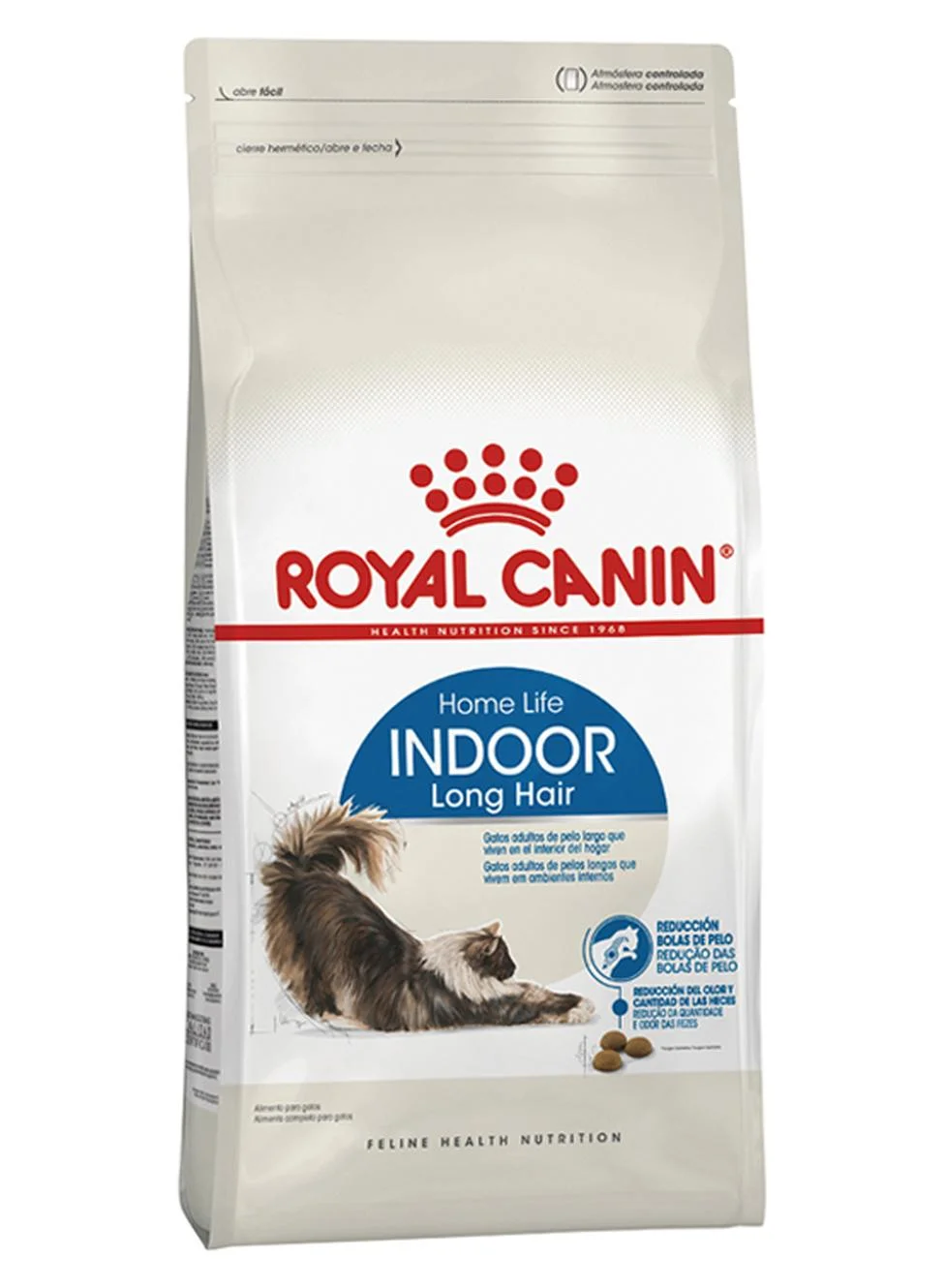Premium Indoor Long Hair Cat Food (2 kg) fqk28