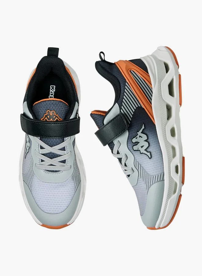 Premium Boys Hook & Loop Low Top Sneakers Comfortable Casual Athletic Footwear for Kids jh4og