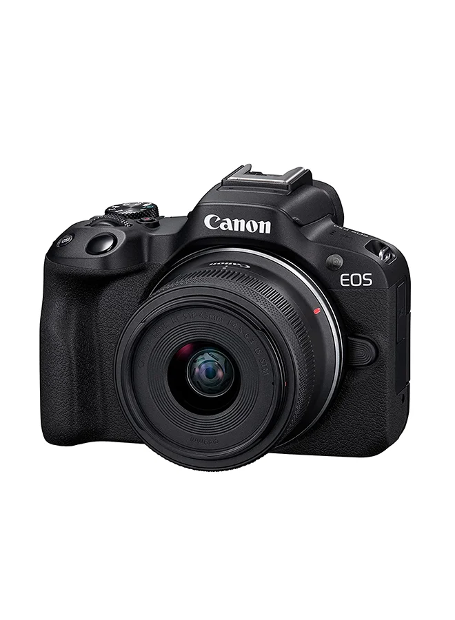 Premium Mirrorless Digital Camera Kit with 18-45mm Lens (Black, Compact Body) po25u