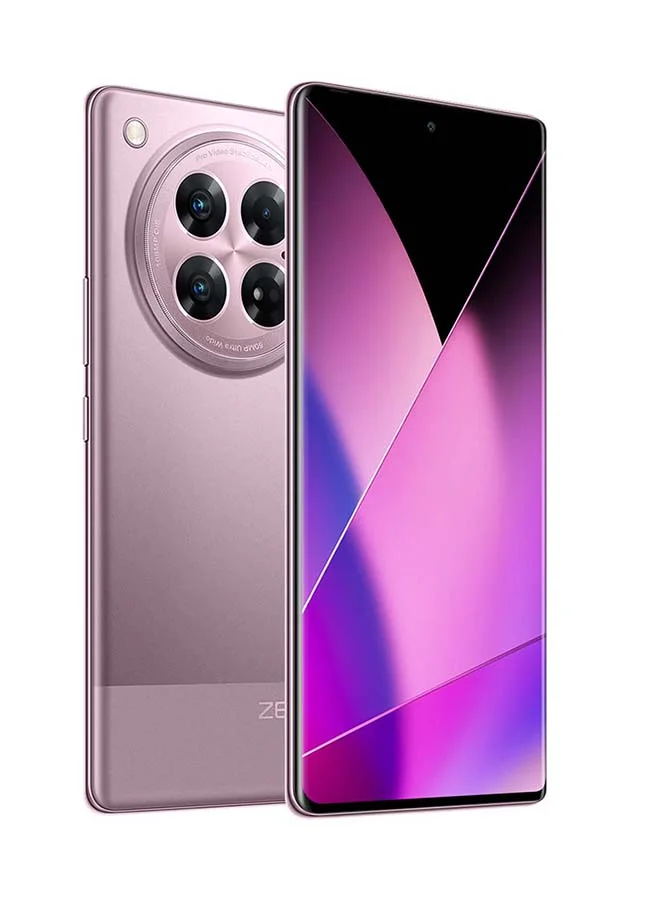 Infinix Zero 40 5G Smartphone 512GB Storage 12GB RAM Violet Garden (Dual SIM, Middle East Version) r6fkm