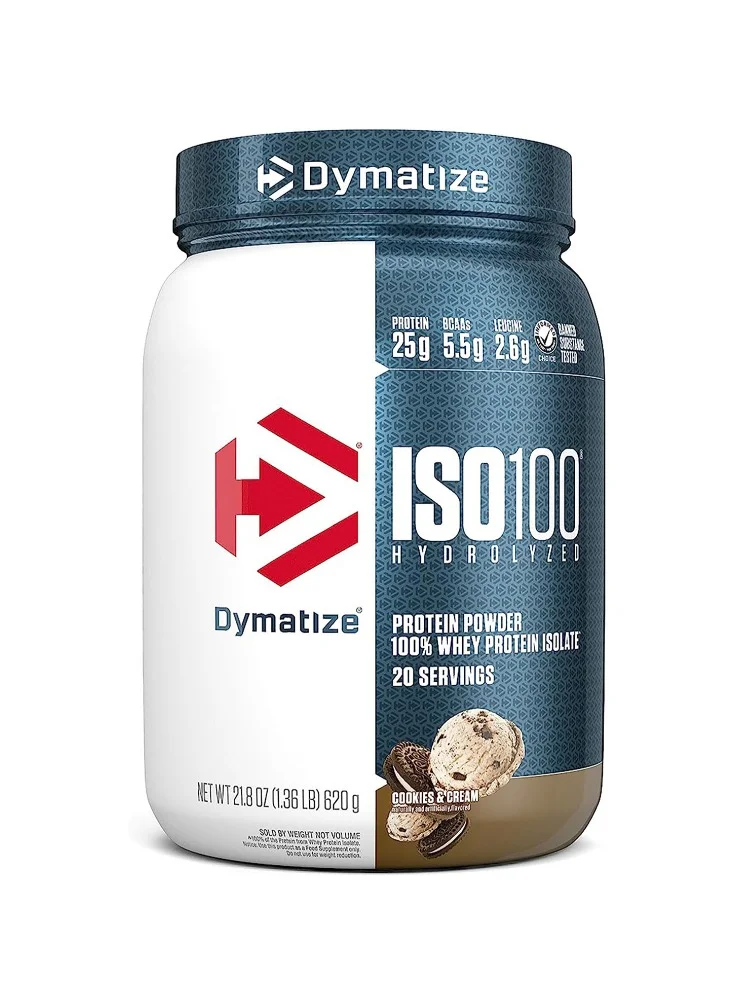 Premium Whey Protein Isolate Powder Cookies and Cream Flavor (620 g) 172dx