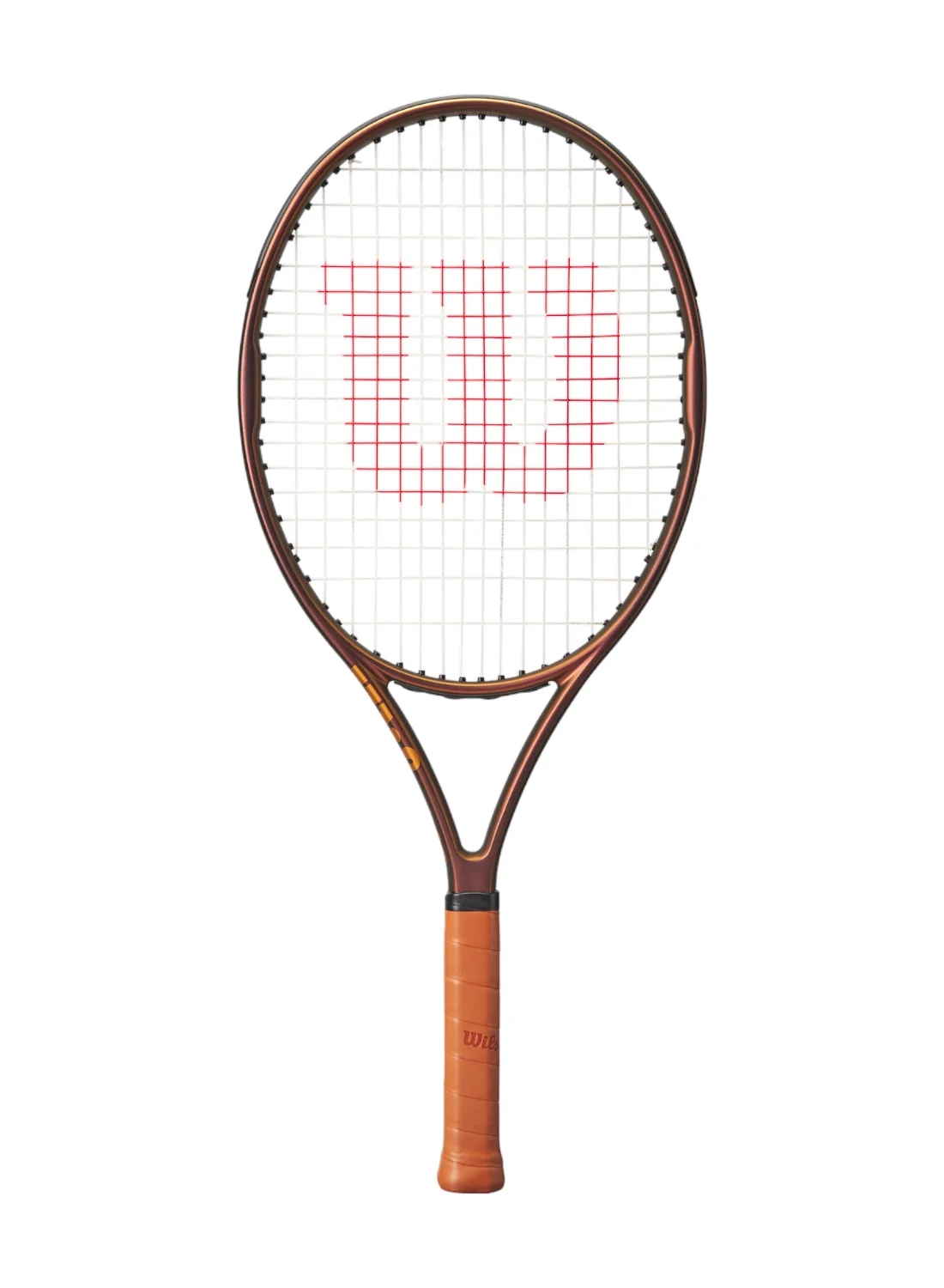 Premium Junior Tennis Racket Control-Oriented Performance Frame (Orange, 25-inch) kjgon
