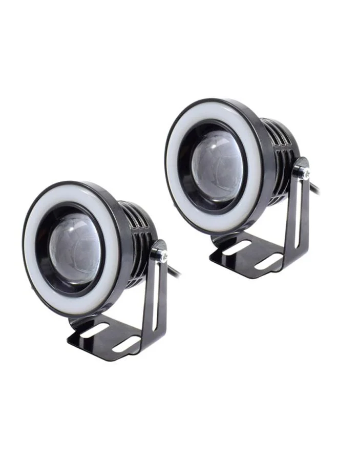 MUNTAQI LED Daytime Running Fog Lights (2 Piece Set, Universal Fit) v5h8s