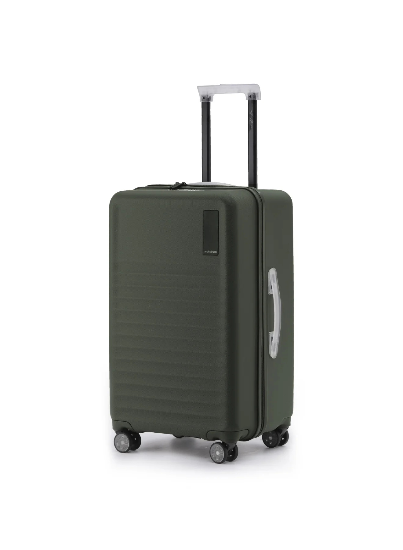Premium Trunk Check-In Luggage Durable Polycarbonate Hard Shell Suitcase (Olive Green, 75 cm) u0rkx