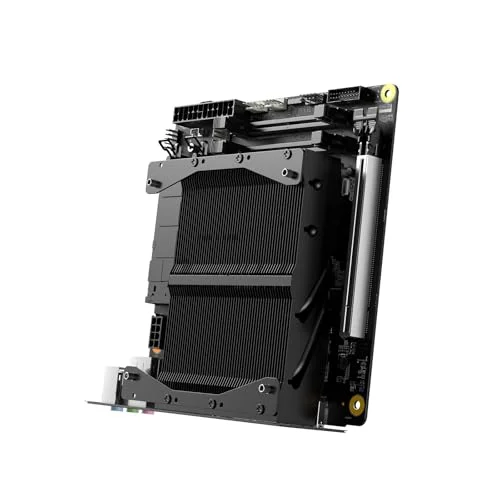 Mini ITX NAS Motherboard with AMD Ryzen 9 8945HX Processor, PCIe 5.0 x16 Slot, Dual PCIe 4.0 M.2, DDR5 Support, Triple Display Output (17cm x 17cm) tsrbe