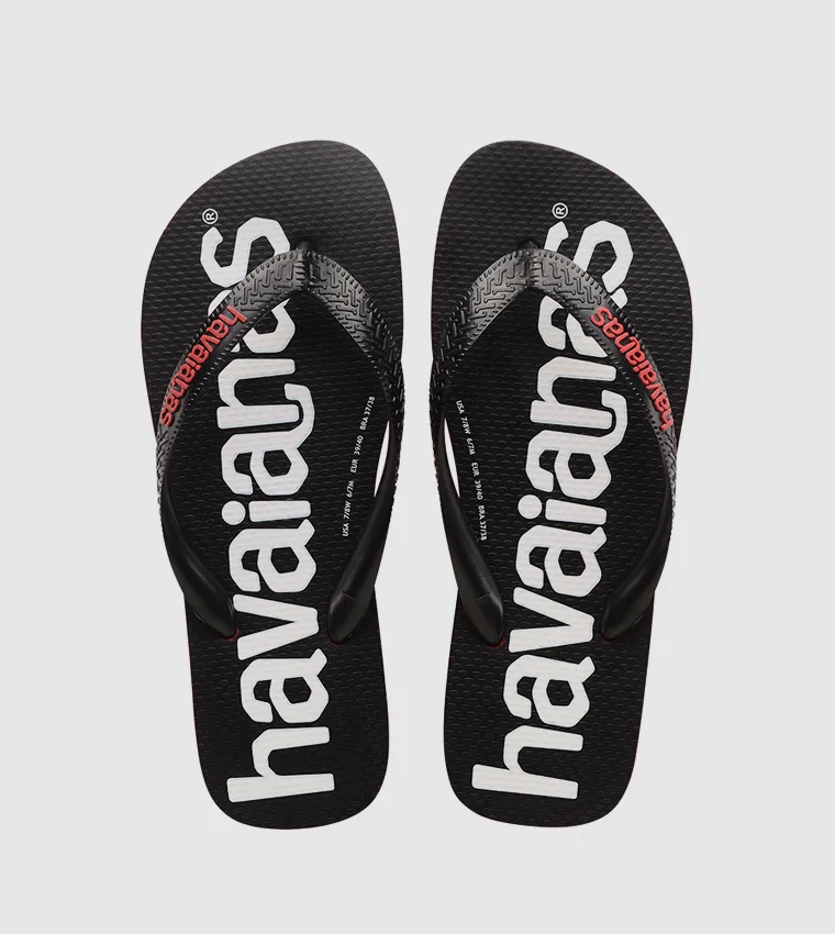 Premium Rubber Flip-flops for Men and Women Comfortable Lightweight Summer Beach Sandals (Black, 42 EU) r0obh