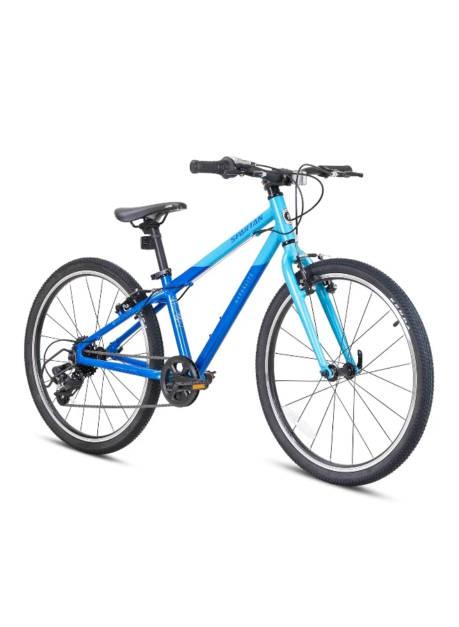 Spartan 20-Inch Kids Bicycle Lightweight Alloy Frame 7-Speed Drivetrain (Light Blue, 20-Inch) revys