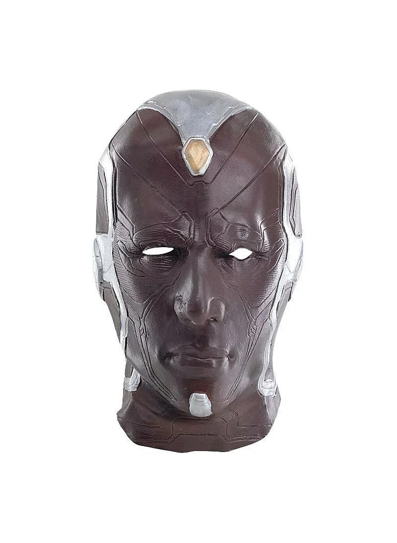 Bluejw Vision Character Head Mask Premium Costume Accessory for Masquerade and Comic Con Parties (One Size) 6r9b0