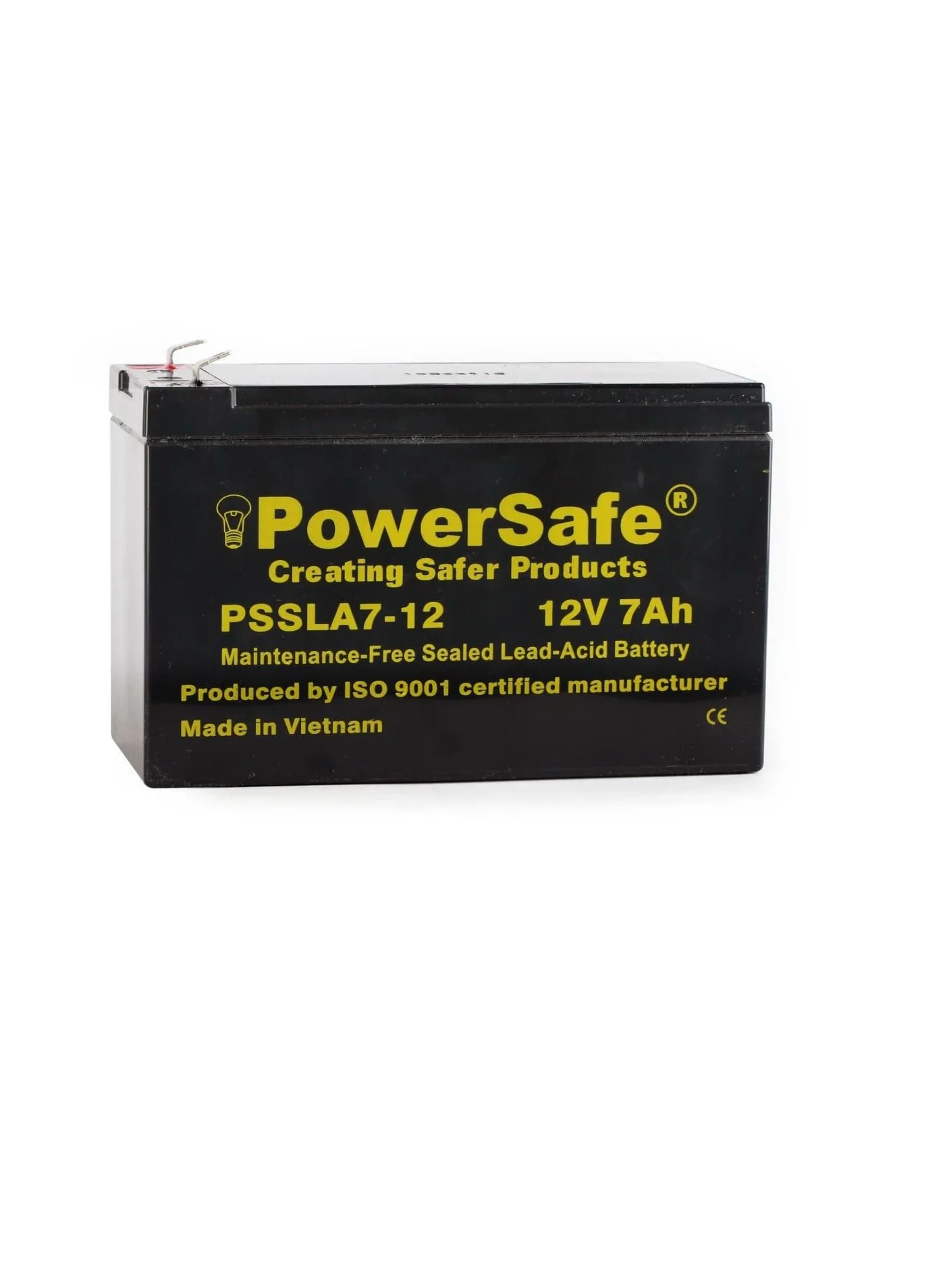 PowerSafe Sealed Lead Acid Battery 12V 7Ah Rechargeable UPS Backup Power Supply (12V 7Ah) 32yu6