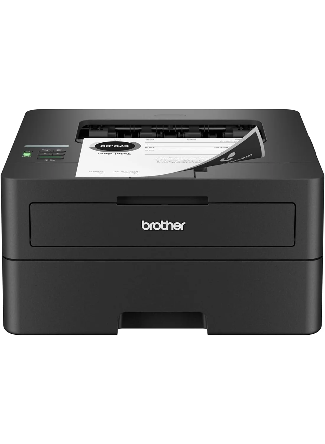 Premium Wireless Monochrome Laser Printer, High-Speed Duplex Printing, Mobile Connectivity, Compact Office Document Solution (Black) 5tniy