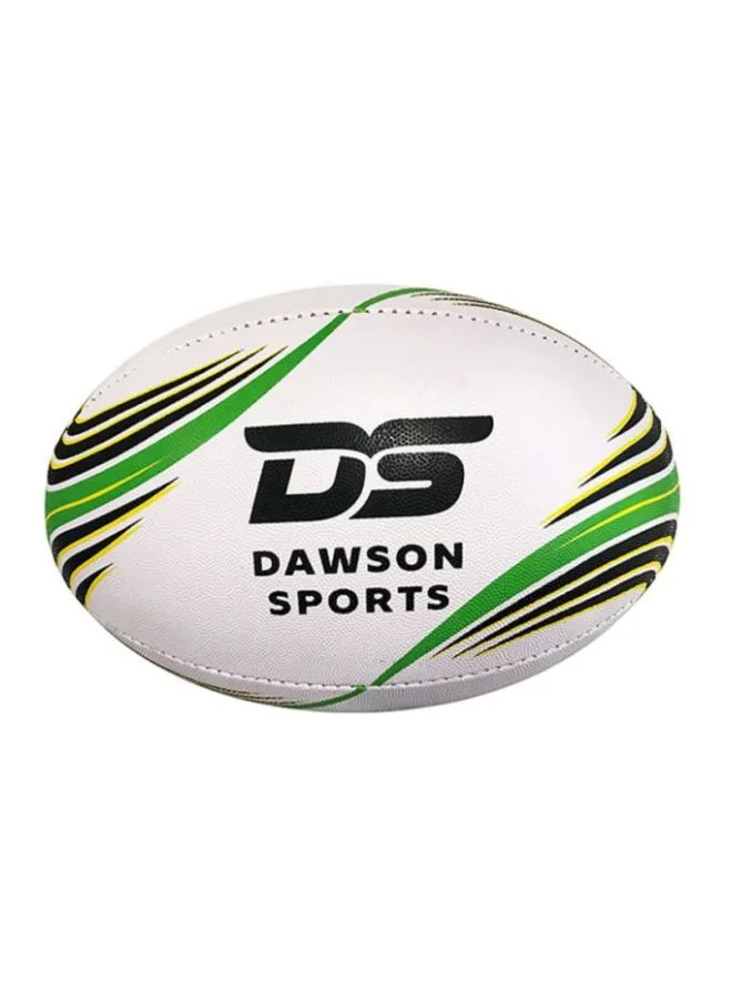 DAWSON SPORTS All Weather Rugby Training Ball Durable Synthetic Grip (Size 3) mqx2n