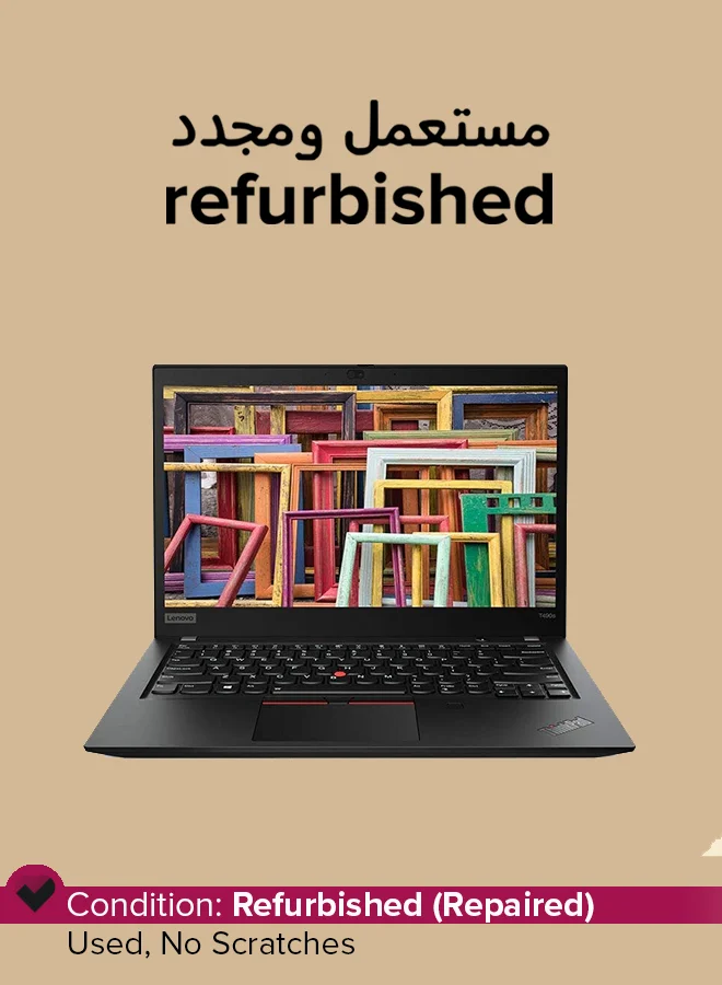 Premium Refurbished Business Laptop 14-Inch Display (Core i5, 16GB RAM, 256GB SSD, Black) 7uwli