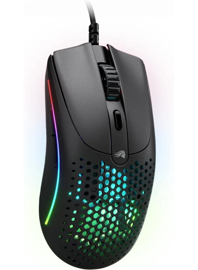Premium Ultralightweight Wired Gaming Mouse with 26,000 DPI Optical Sensor and 6 Programmable Buttons (Black, 59g) p6y0o
