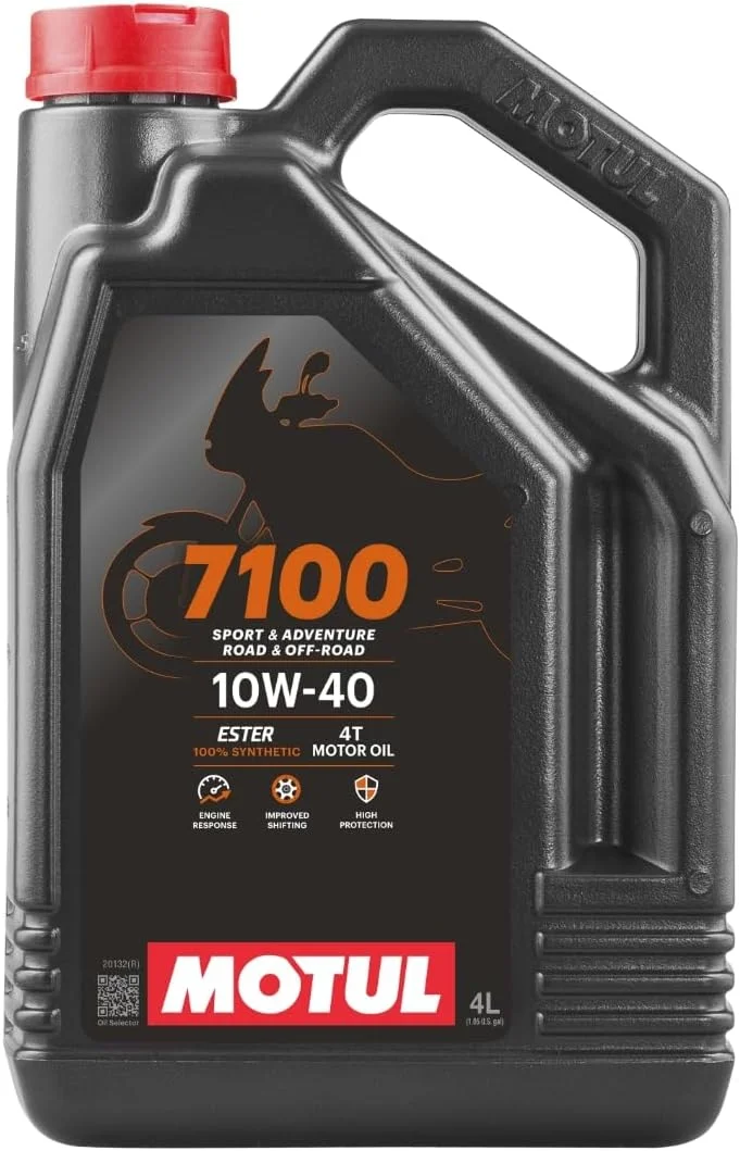 Premium 4T Four-Stroke Synthetic Engine Oil 10W40 (4 L) 5xc1u