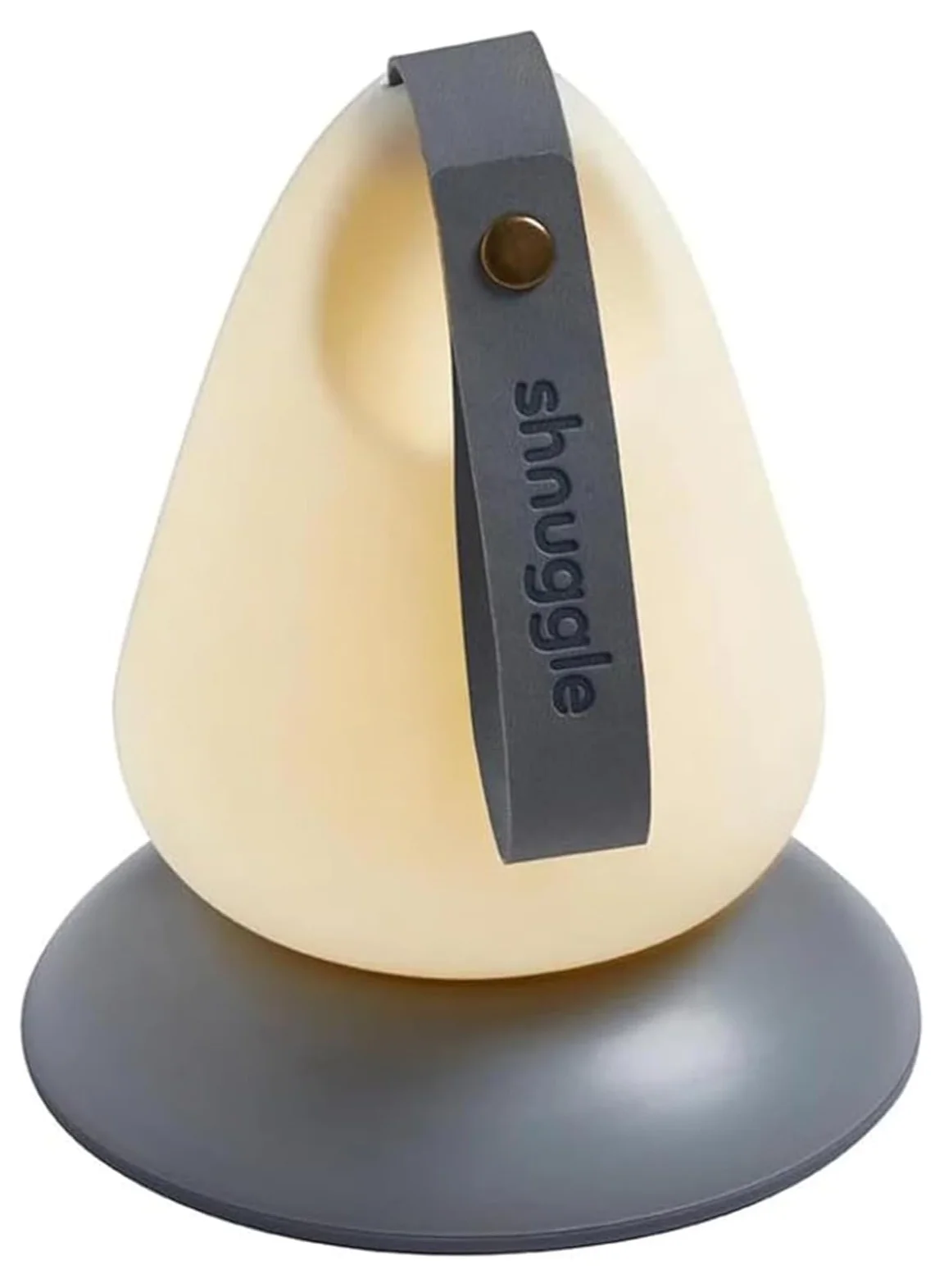 Shnuggle Moonlight Portable Bedside Lamp with Integrated Room Thermometer (White, 1 Pack) csspz