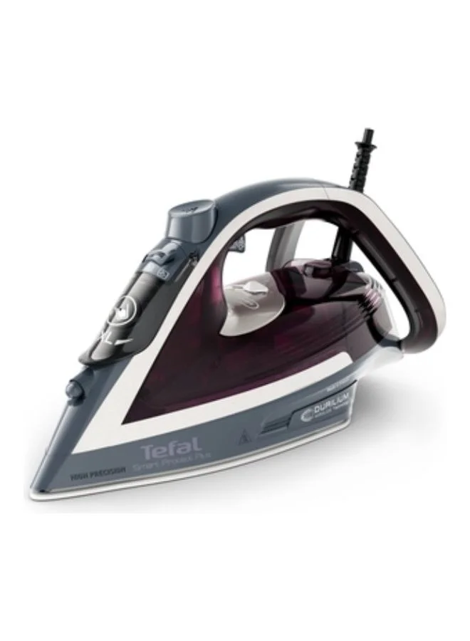 Premium Steam Iron 2800W High-Performance Fabric Care Appliance (Maroon and Grey, 270 mL) 1nhyj