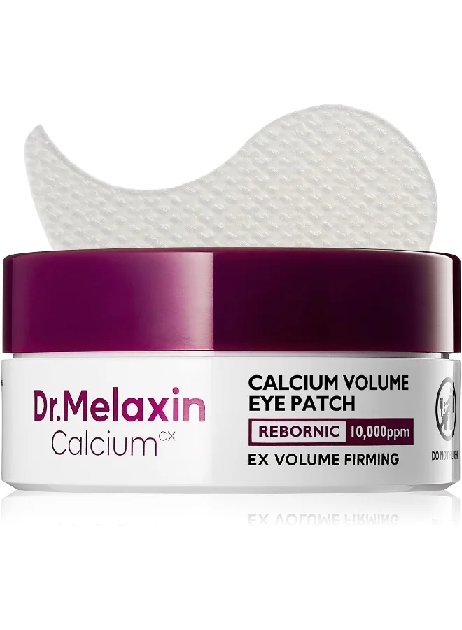 Dr. Melaxin Cemenrete Calcium Volume Eye Patch Premium Hydrogel Treatment for Fuller-Looking Skin (60 Pieces) qqxxm