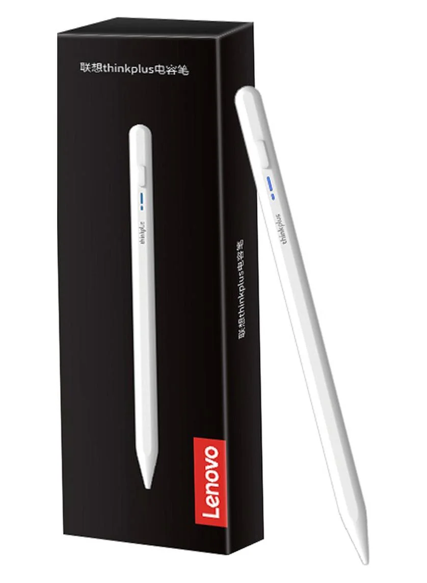 Premium Smart Stylus Pen for Tablets and Smartphones (White, Aluminum) ibgyq