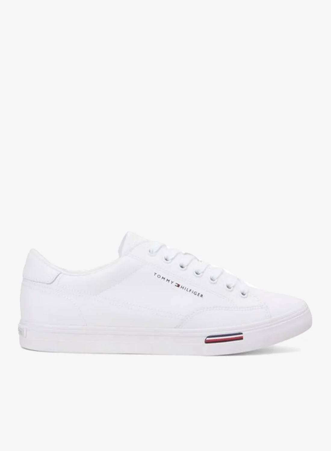 Premium Leather Lace-Up Trainers With Signature Midsole Detail (Unisex, Adult) eayc3