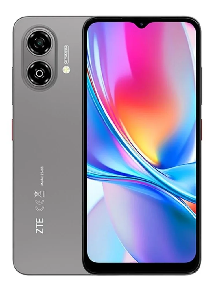 ZTE Blade A35e Dual SIM Smartphone (Silvery Gray, 64GB Storage, 6GB RAM, 5G) - International Version x4nvi