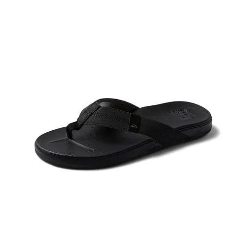 Premium Cushion Phantom Men Sandals Lightweight Arch Support Footwear (Black, 13) nlmu3