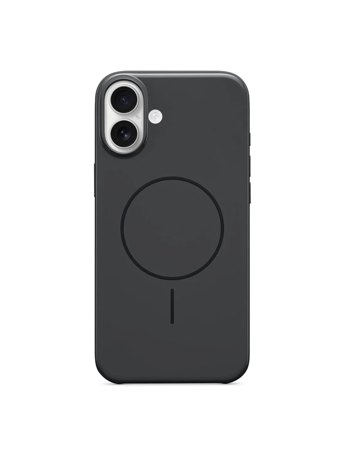 Premium Silicone Protective Case for Smartphone 16 Plus (Black, 16.9 cm) k6fl7