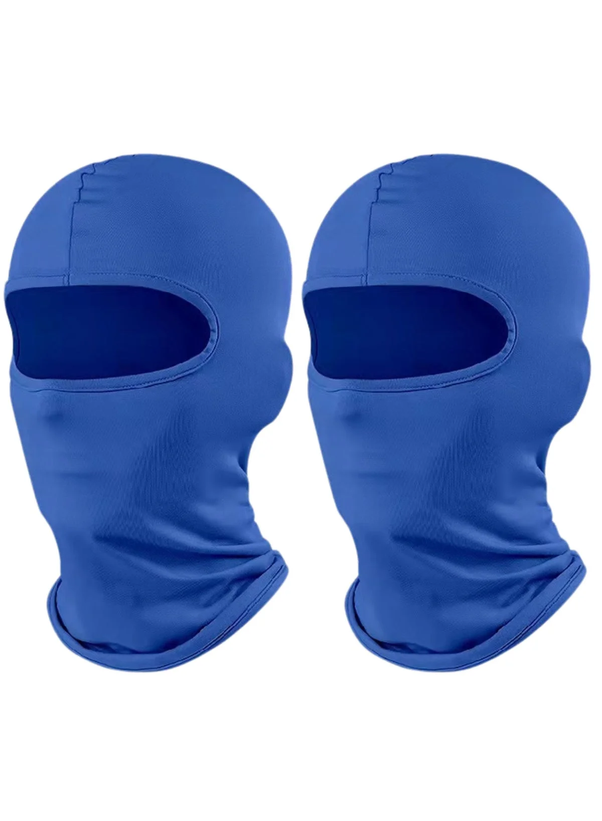 SARAOONT Cooling Neck Gaiter UV Protection Face Mask for Motorcycle Riding (Blue, 2-Piece Set) 4b73l