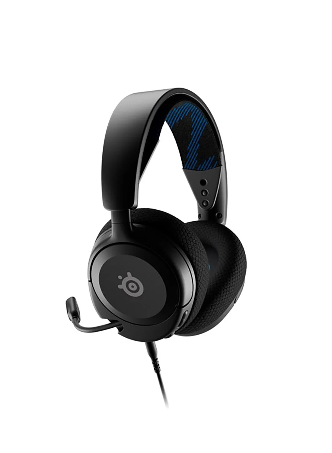 Premium Multi-System Wired Gaming Headset with Spatial Audio and Memory Foam Ear Cushions (Black, One Size) quwee