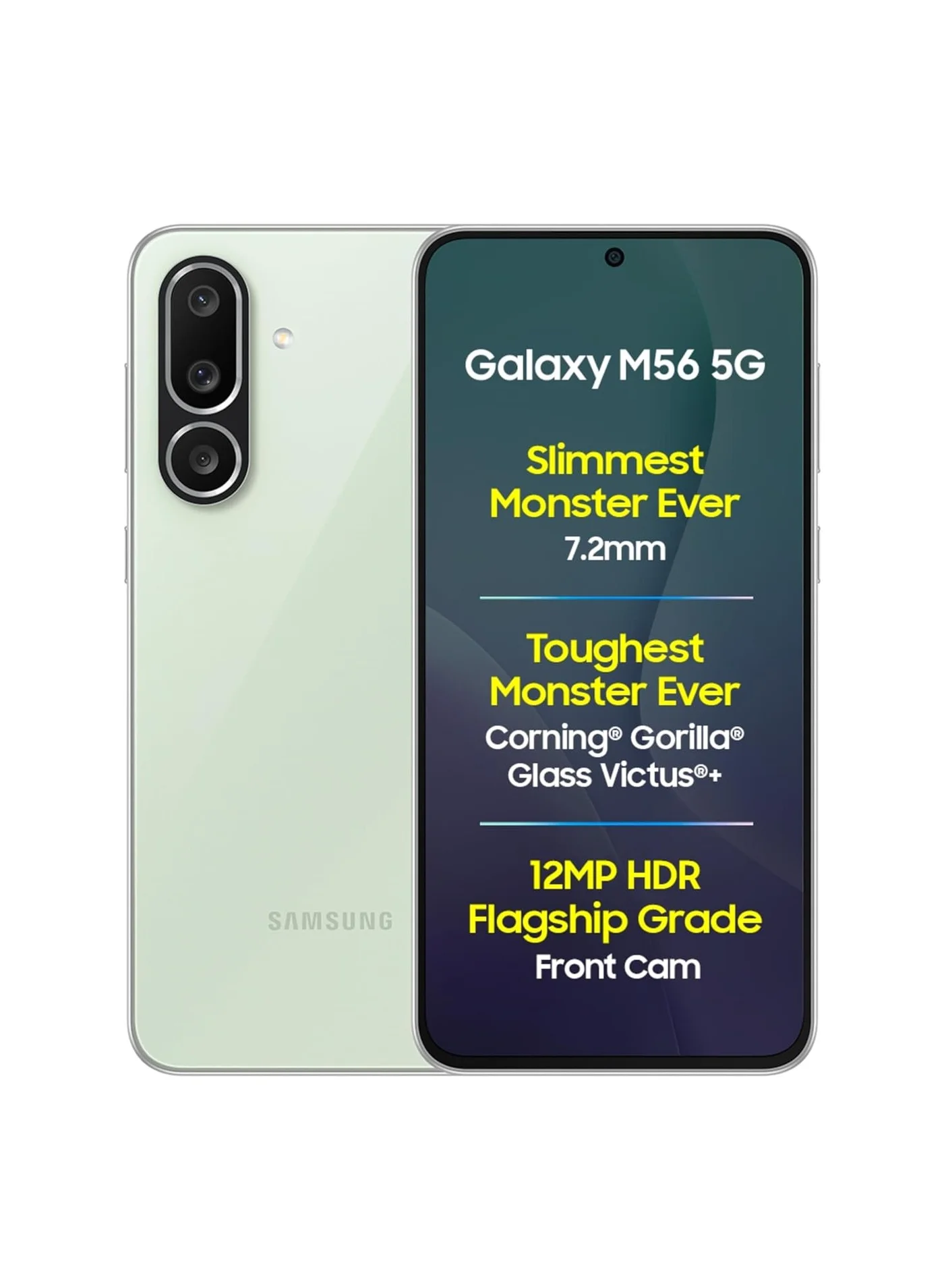 Premium 5G Smartphone 8GB RAM 256GB Storage Ultra-HD Display (Light Green, 17.11 cm) ujtzo