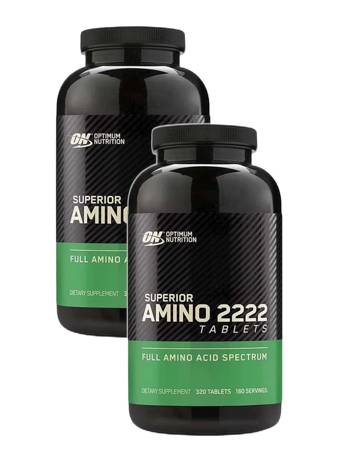 Optimum Nutrition Superior Amino 2222 Tablets Premium Amino Acid Supplement (320 Count) zbpa2