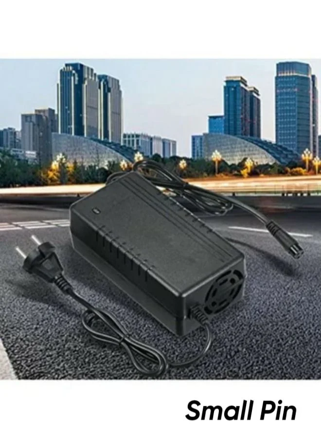 SHOPI Electric Scooter Power Charger 54.6V 2A Li-ion Battery Adapter with 3-Prong Inline Connector for Premium Mobility Devices 014x8