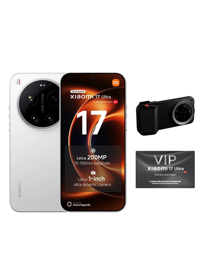Smart 17 Ultra 5G Smartphone 16GB RAM 1TB Storage with Professional Photography Kit (White, 6.85 inch) 3pvcl