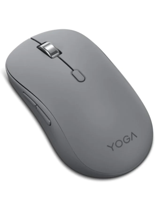 Premium Wireless Bluetooth Silent Mouse Ergonomic Optical Computer Accessory (Luna Grey, 1 Unit) d6wtv