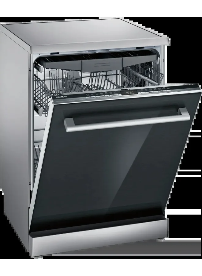 Premium Freestanding Dishwasher 60cm with 14 Place Settings and 6 Programs (Black, 60cm) jknqp