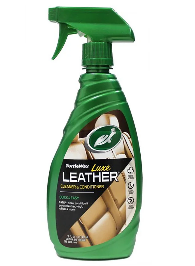 Premium Leather Cleaner and Conditioner for Automotive and Home Upholstery (500 mL) a2jur