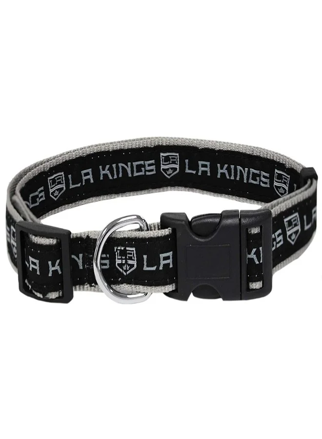 Pets First Hockey Team Pet Collar Adjustable Durable Accessory for Dogs and Cats (Medium) czc8x