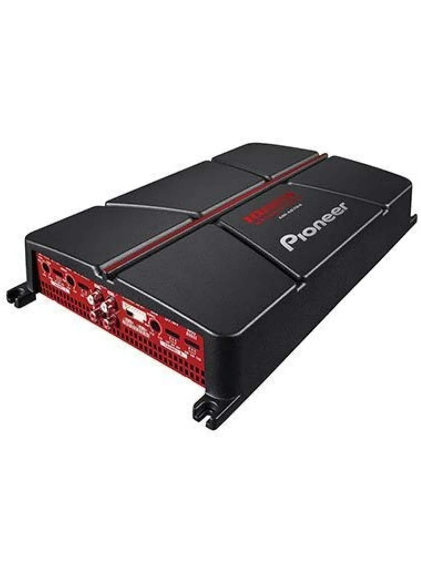 Premium 4-Channel Bridgeable Car Audio Amplifier High-Power Sound System (Black) vrl8m